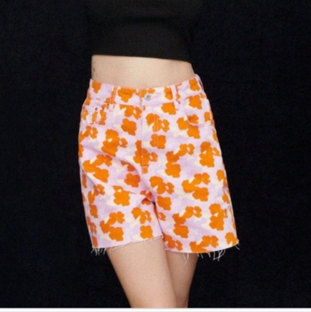 Zara the 90's Short in Poppy Flower Print